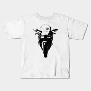 ZX10R Bike Front View Sketch Art Kids T-Shirt